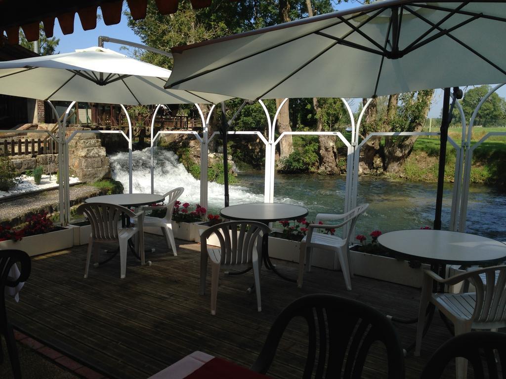 Saint-Omer-en-Chaussée Logis - Hotel & Restaurant Moulin Des Forges מראה חיצוני תמונה