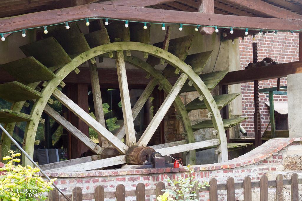 Saint-Omer-en-Chaussée Logis - Hotel & Restaurant Moulin Des Forges מראה חיצוני תמונה