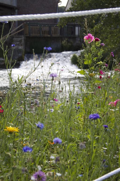 Saint-Omer-en-Chaussée Logis - Hotel & Restaurant Moulin Des Forges מראה חיצוני תמונה