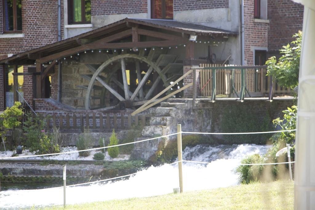 Saint-Omer-en-Chaussée Logis - Hotel & Restaurant Moulin Des Forges מראה חיצוני תמונה